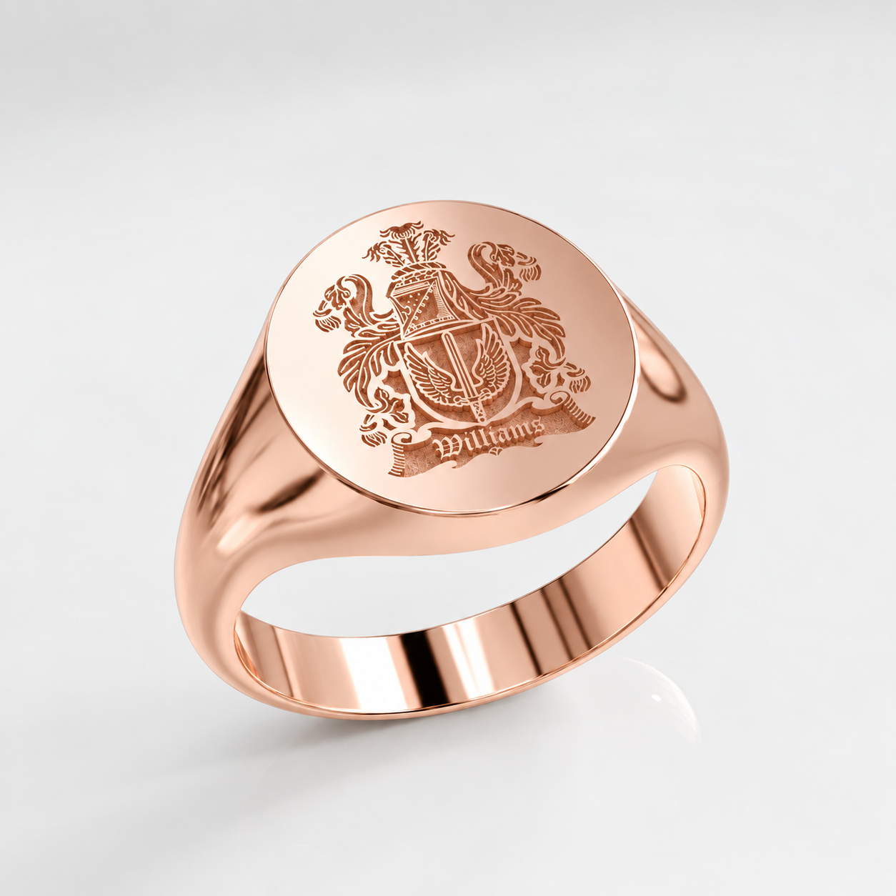 SRC OVAL POSITIVE PERS RENDER ROSE